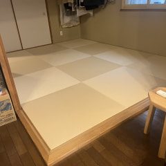 ヘリ付き畳からダイケン健やか。