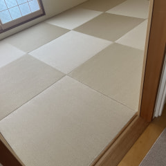 ヘリ無し半畳に入れ替え。