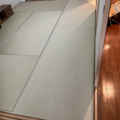 い草の畳から和紙畳に。